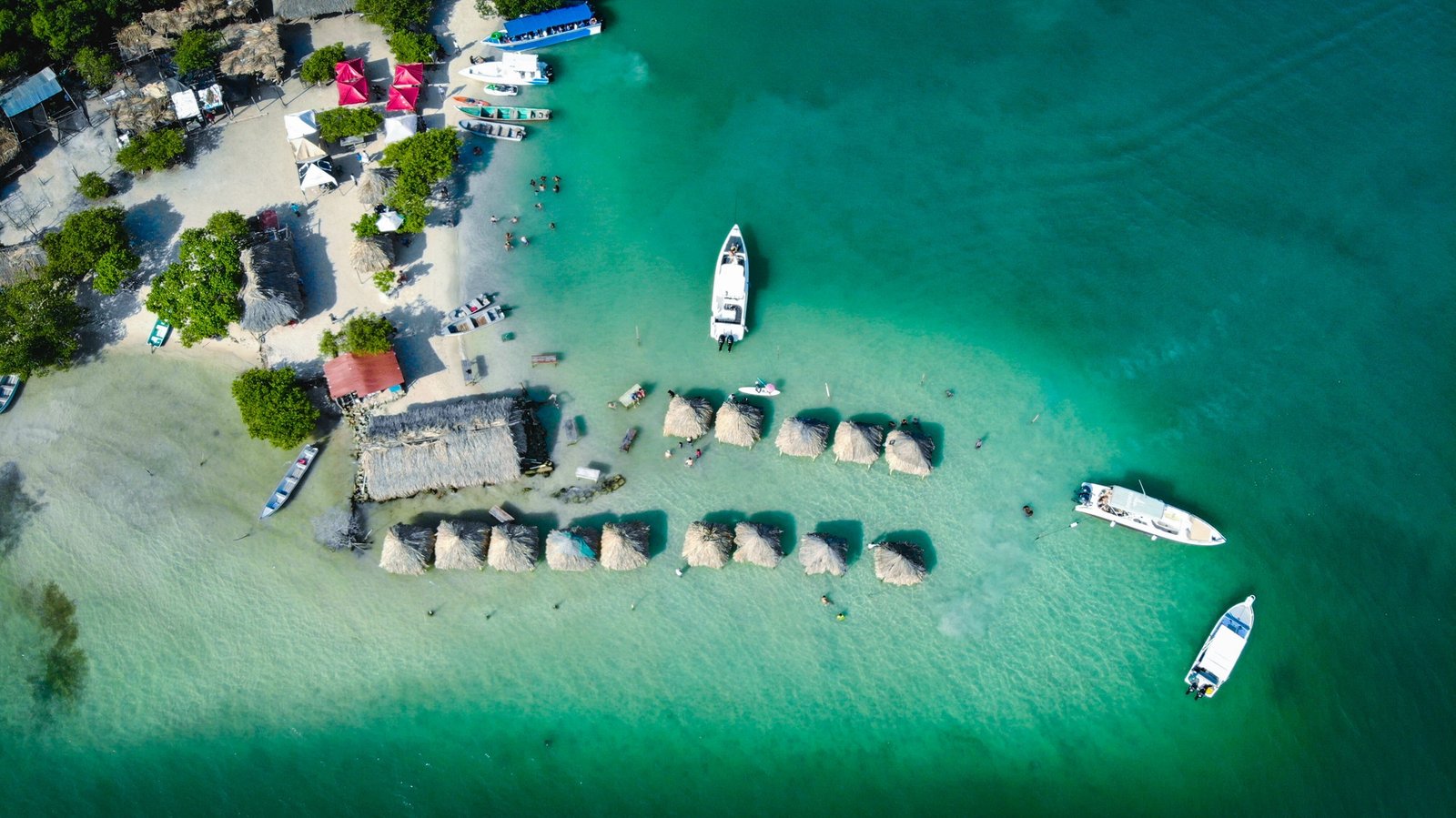 Beach Hut Island Cartagena